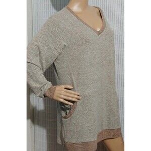 Dolnine Long sleeve Tunic top Size 14W With pockets